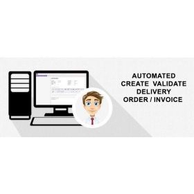 Automated create validate delivery order/invoice