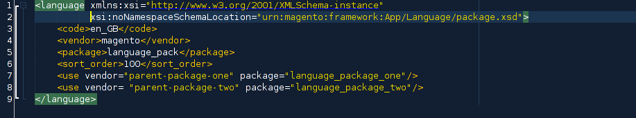 language.xml-file